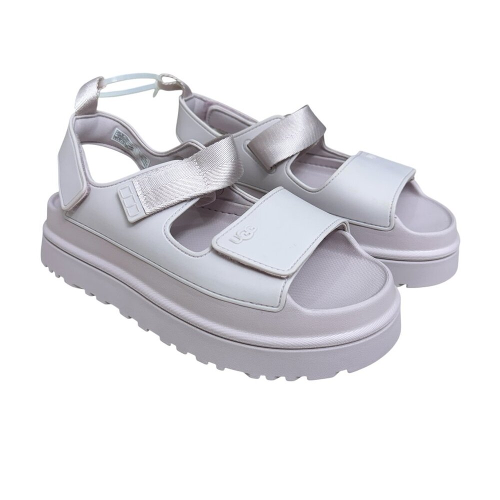 NWOT UGG Goldenglow Slingback Adjustable Straps Women's Platform Sandals Sz  11